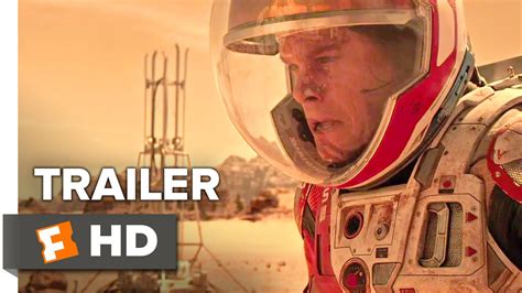 The Martian Official Trailer 2 2015 Matt Damon Jessica Chastain