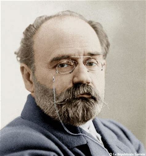 Emile Zola April 2 1840 September 29 1902 French Writer And