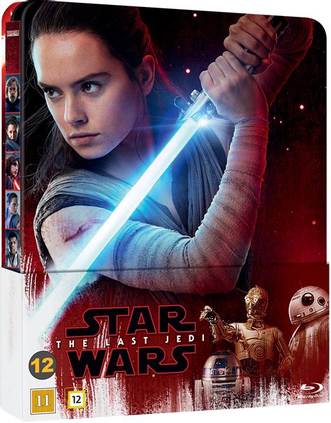 Osta Star Wars The Last Jedi Limited Steelbook Blu Ray