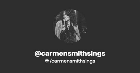 Carmensmithsings Listen On Youtube Spotify Linktree