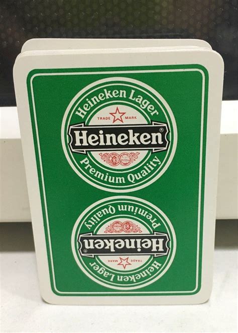 Heineken Playing Cards Hobbies And Toys Collectibles And Memorabilia
