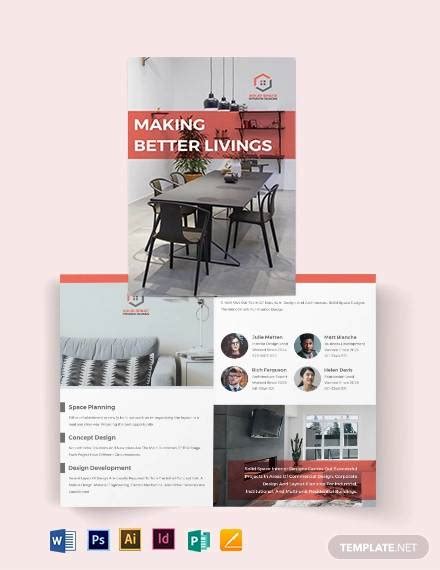 Free 33 Interior Design Brochure Templates In Eps Psd Ms Word