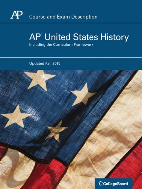 Ap Us History Course And Exam Description 1 Advanced Placement