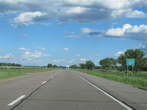 Nebraska Interstate 80 Eastbound Cross Country Roads