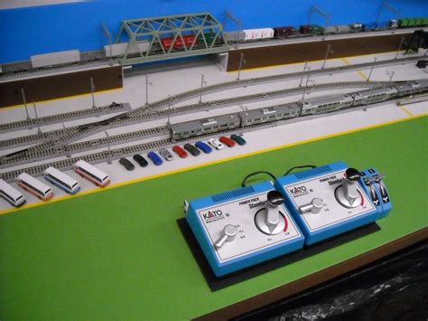 New Complete N Scale Model Railroad Layout With Kato Unitrack Victoria
