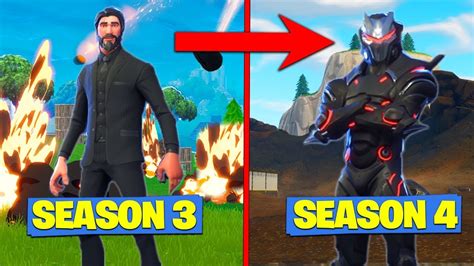 Browse all battle pass season 3 skins, outfits and unreleased skins for fortnite: Season 3 Vs. Season 4 In Fortnite Battle Royale! - YouTube