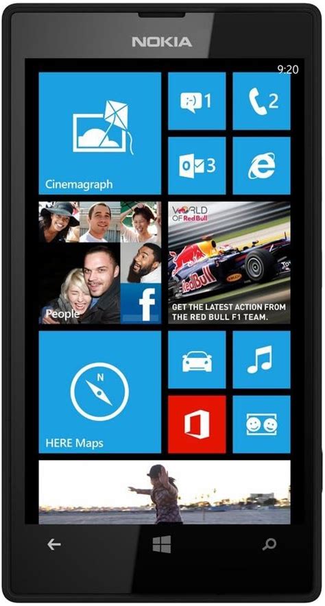 Nokia Lumia 520 8gb Sim Free Windows Smartphone Black Uk