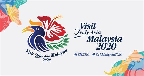 The vmy2020 logo features various icons of malaysia, such as the hornbill, hibiscus, wild fern and colours of the malaysian flag. "السياحة" تطلق حملة "زوروا ماليزيا 2020" نهاية العام بجميع ...