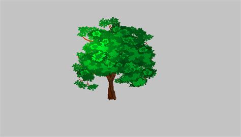 Pixel Art Tree Gamedev Market