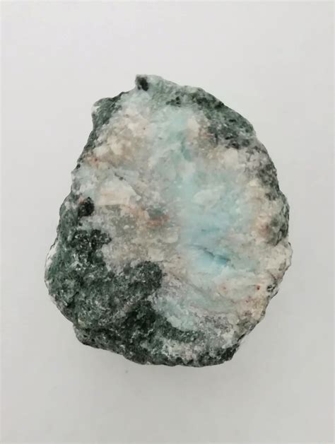 Larimar Raw Larimar Blue Pectolite Dominican Republic Etsy Crystals