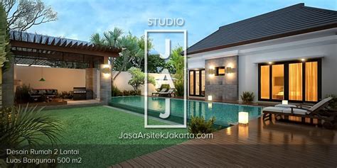 Deretan desain rumah minimalis 2 lantai 6×12. Desain Rumah 2 Lantai Luas 500m2 ibu Ani di Jakarta ...