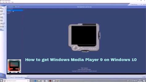 How To Get Windows Media Player 9 On Windows 10 Youtube