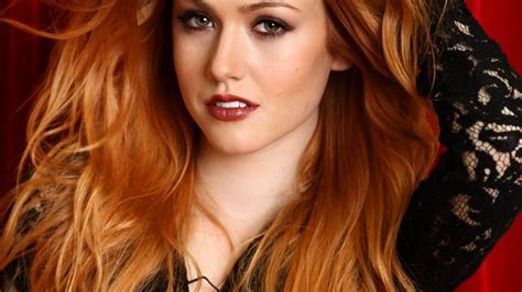 The Lace Top Of Katherine Mcnamara Of Shadowhunters During A Photoshoot