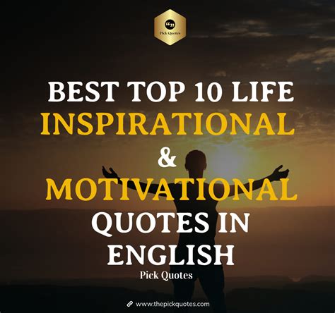 Best Top 10 Life Inspirational And Motivational Quotes Success Quotes