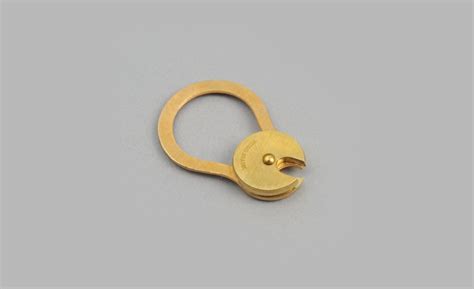 The Revolving Brass Key Ring From Japan Cool Material Key Rings