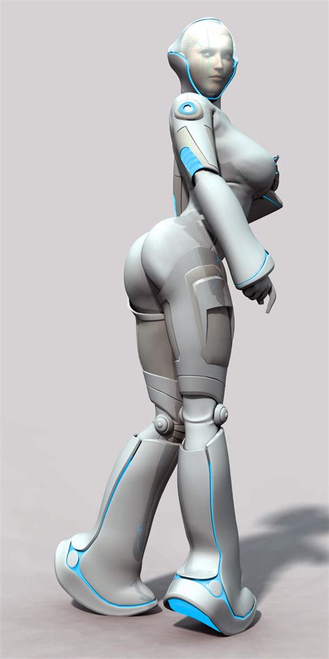 Sexy Robot Back By Ean Sze On Deviantart