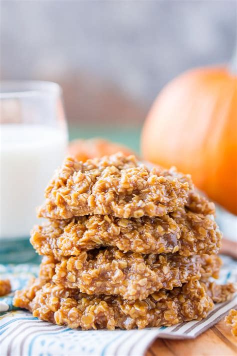These Pumpkin No Bake Cookies Are Crazy Delicious And So