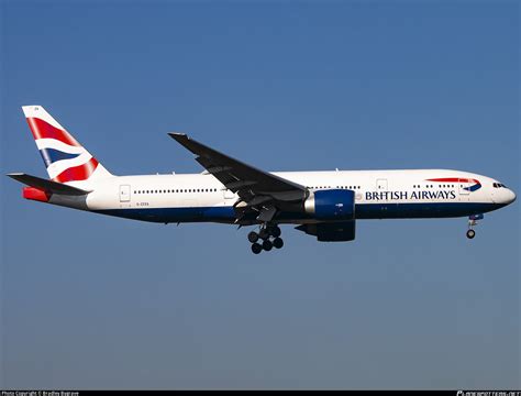 G Zzza British Airways Boeing 777 236 Photo By Bradley Bygrave Id