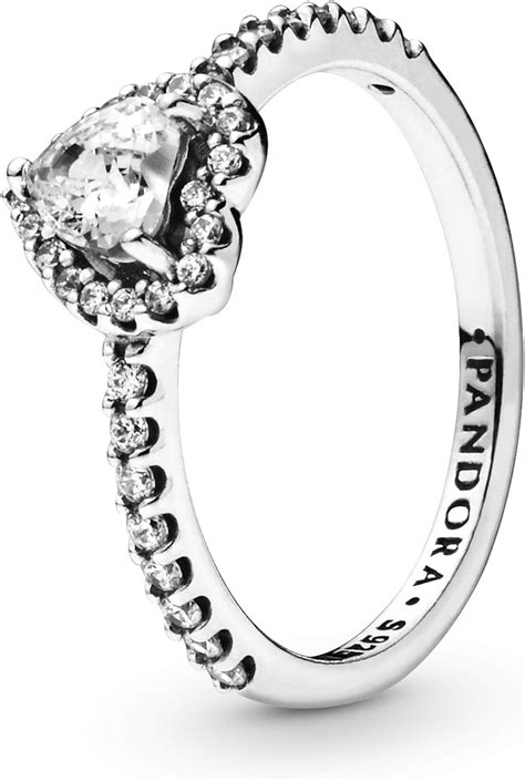 Pandora Elevated Heart 198421c01 Womens Ring Uk Jewellery
