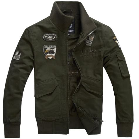 Army Cotton Military Tactical Bomber Jacket Autumn Varsity Jacket Parka