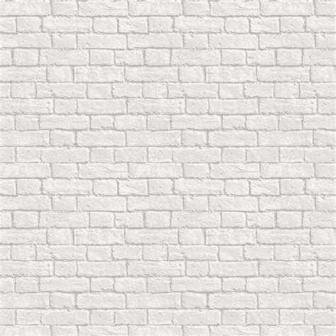 Glitter Brick By Albany White Wallpaper Wallpaper Direct