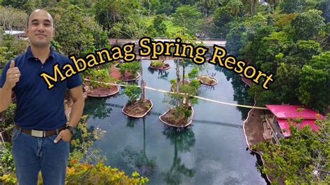 Mabanag Spring Resort Youtube
