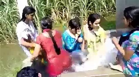 Desi Girls Are Taking Bath Openly In Tube Well Video Dailymotion