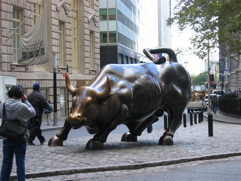 Bull market refers to optimistic movement in stock market which means share prices rise, there is downfall in unemployment and economy is good whereas bear market refers to pessimistic movement in market which indicates that share price is. A Bull Market | A statue of a bull, between Wall Street ...