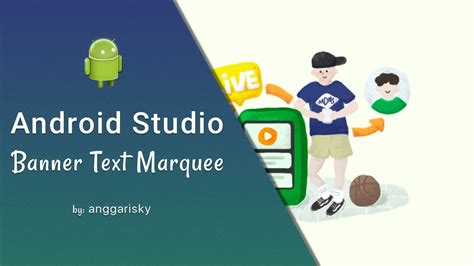 Banner Text In Android Studio Tutorial Youtube