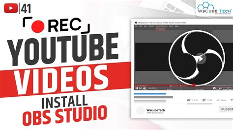 How To Record A Youtube Video With Obs Studio Install Obs Studio