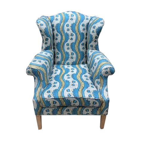 Antique Arm Chair In Antoinette Poisson Fabric — John Derian Company