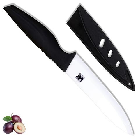 Ceramic Blade Slicing Knife 5 Inch Zirconia Blade Abstpr Handle Pp