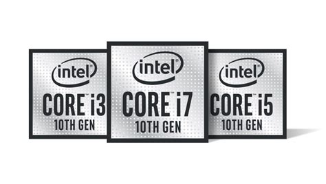 La Gama De Procesadores Móviles Intel Core De Décima Generación Se