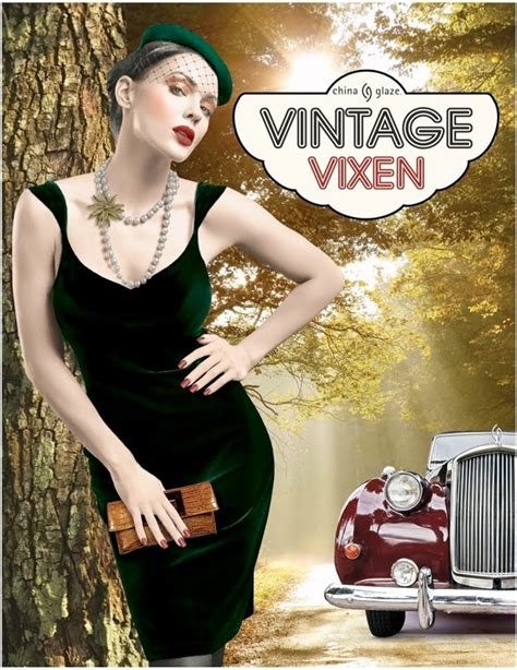 Vintage Vixen Collection By China Glaze For Fall 2010 Makeup4all