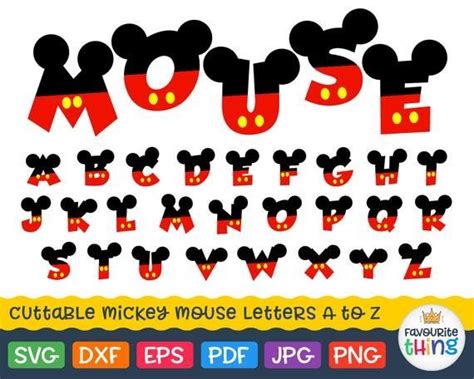 Pin By Boomer Knoll On Mickey Letters Mickey Font Disney Alphabet