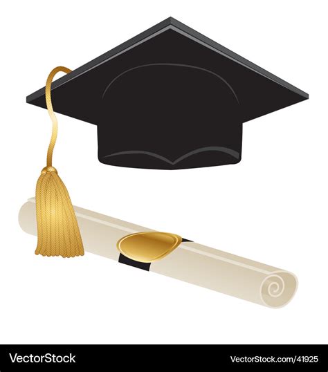 Graduation Kit Royalty Free Vector Image Vectorstock