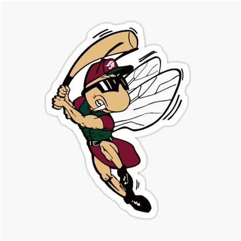 Savannah Sand Gnats Vintage Defunct Baseball Team Insignia Sticker For Sale By Qrea Redbubble