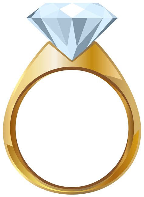 Wedding Ring Gold Engagement Ring Clip Art Gold Engagement Ring Png