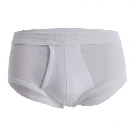 Slip Homme Ouvert Coton Premium Eminence Blanc Eminence Vente