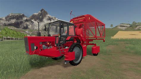 Harvester Mtz 80xМ For Cotton Release V10 Fs19 Farming