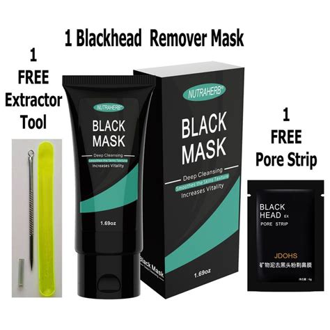 Acne Face Wash Blackhead Remover Mask 1 Blackhead Mask 1 Pore Strip