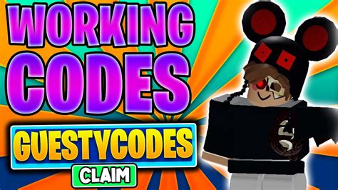 New All Roblox Guesty Codes Halloween October 2020 Youtube