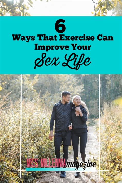 6 ways that exercise can improve your sex life