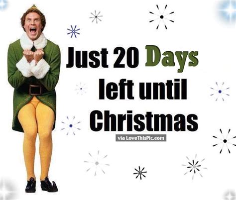 Just 20 Days Until Christmas Pictures Photos And Images For Facebook