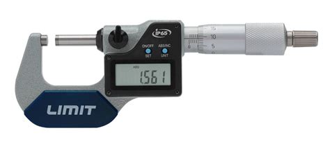 Digital Micrometer 0 25mm Ip65 Precision Measuring Instruments Limit