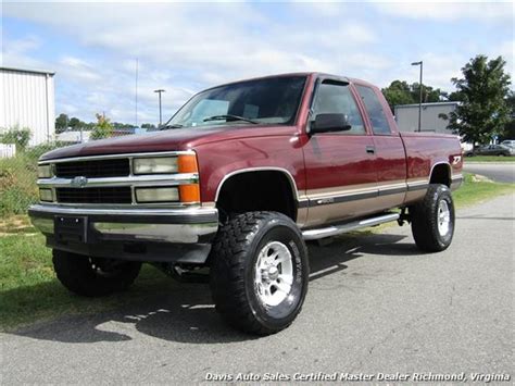 1997 Chevrolet Silverado 1500 Ck Lifted 4x4 Extended Cab Short Bed