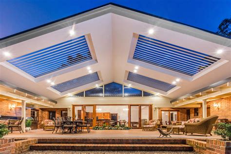 Luxury Windsor Downs Pergola By Opening Roof Specialists