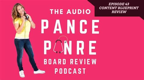 Episode 43 The Audio Pance And Panre Board Review Podcast The