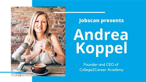 Andrea Koppel Top Job Search Experts To Follow On Linkedin For 2021