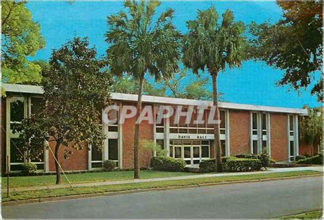 Postcard Modern Davis Hall Stetson University Deland Florida Africa